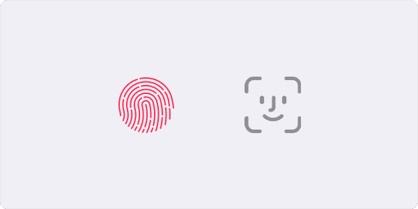 Faceid ann fingerprint in Flutter